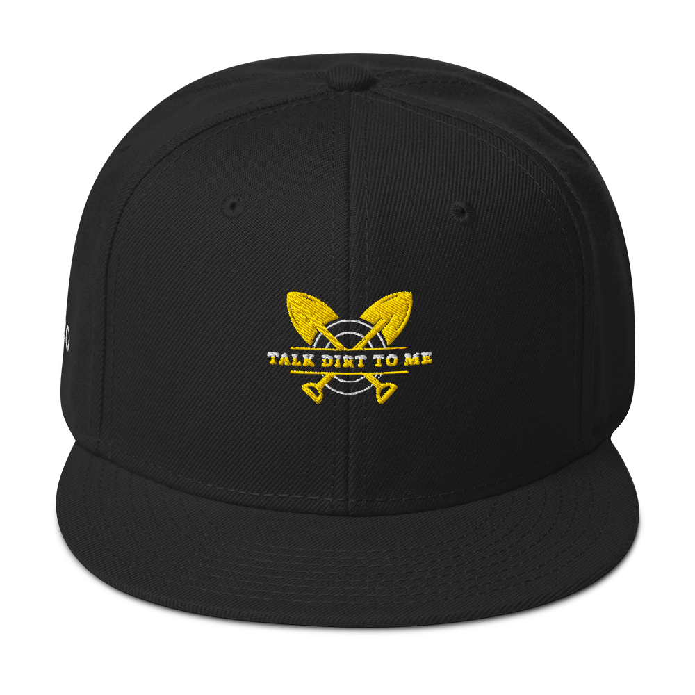 Black Elzo Landscape snapback hat