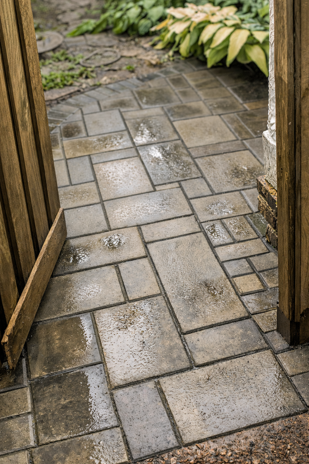 Paver Walkway and Drainage Correction in Southwest Minneapolis